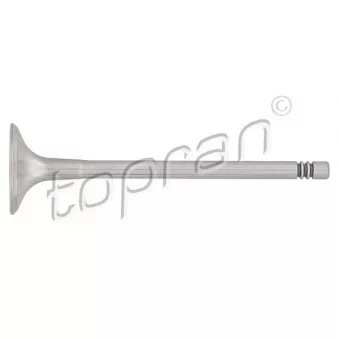 Soupape d'échappement TOPRAN 107 132
