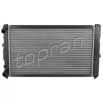 Radiateur, refroidissement du moteur TOPRAN 107 151