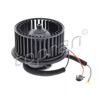 Moteur électrique, pulseur d'air habitacle TOPRAN 107 380