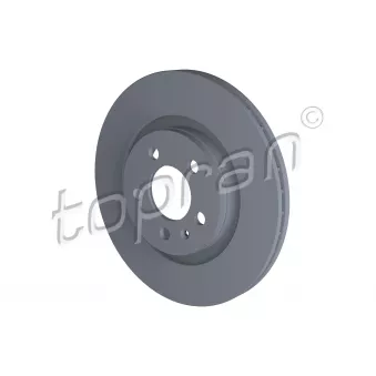 Jeu de 2 disques de frein avant TOPRAN 107 681