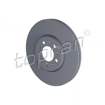 Jeu de 2 disques de frein avant TOPRAN 107 682