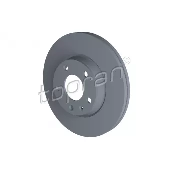 Jeu de 2 disques de frein avant TOPRAN 107 684