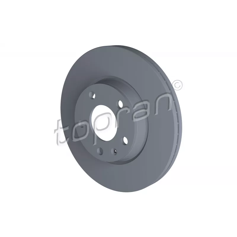 Jeu de 2 disques de frein avant TOPRAN 107 684