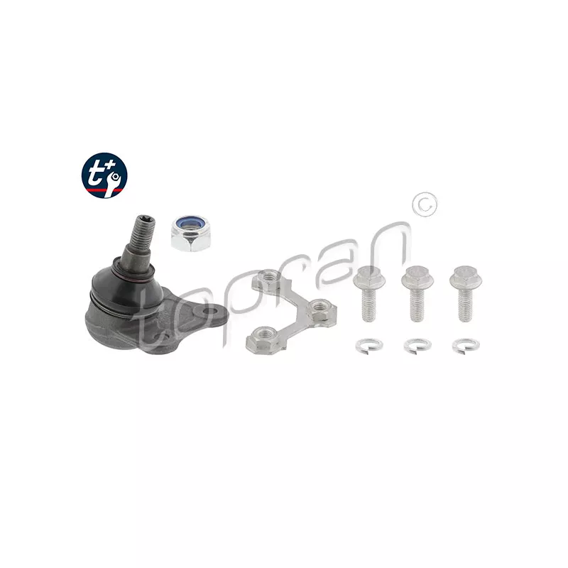 Rotule de suspension avant gauche TOPRAN 107 699
