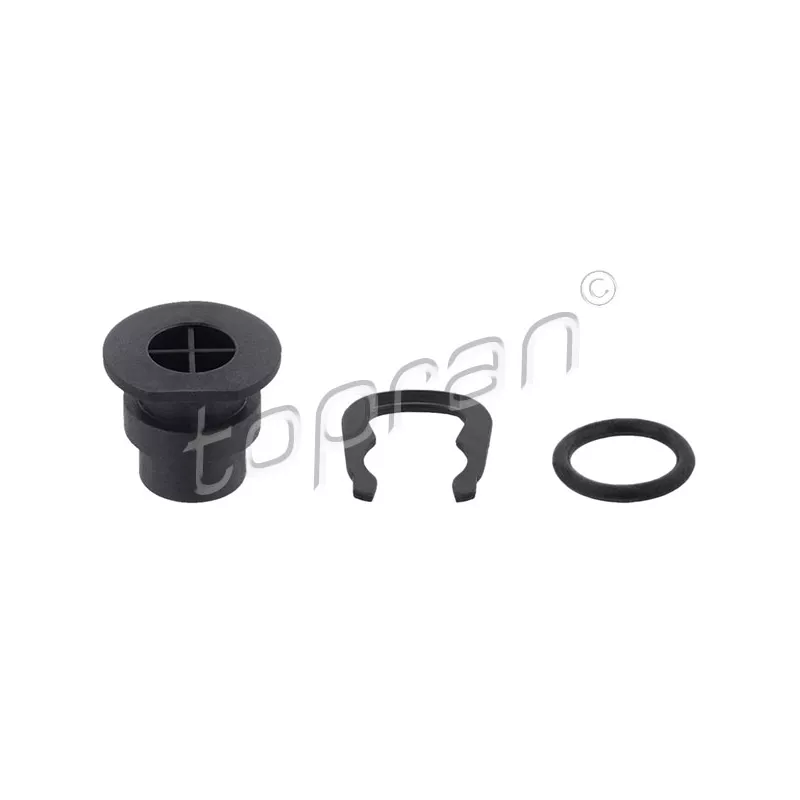 Bouchon,Bride de liquide de refroidissement TOPRAN 107 918