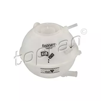 Vase d'expansion, liquide de refroidissement TOPRAN 108 227