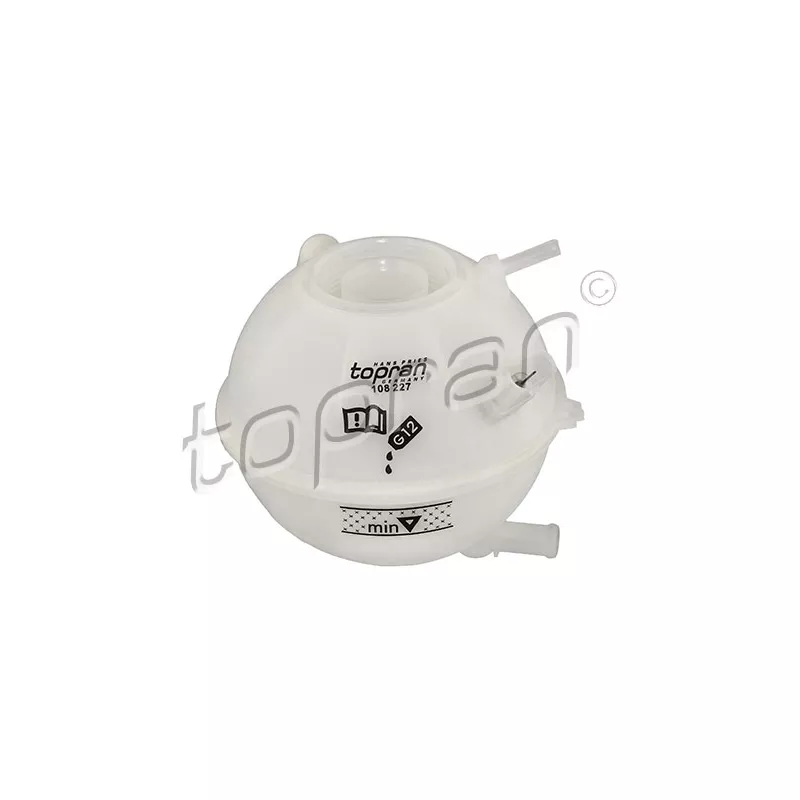 Vase d'expansion, liquide de refroidissement TOPRAN 108 227