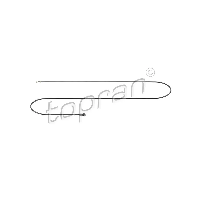 Tirette de capot moteur TOPRAN 108 361