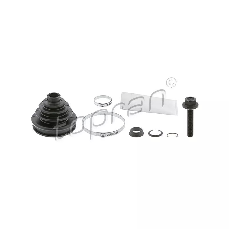 Jeu de joints-soufflets, arbre de commande TOPRAN 108 369