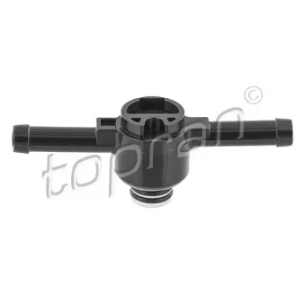 Soupape, filtre à carburant TOPRAN 108 643