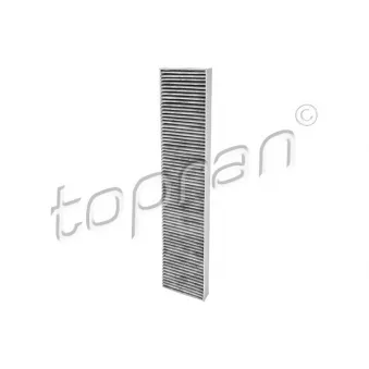 Filtre, air de l'habitacle TOPRAN 108 653
