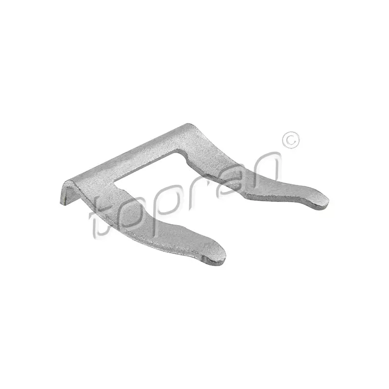Support, flexible de frein TOPRAN 108 716