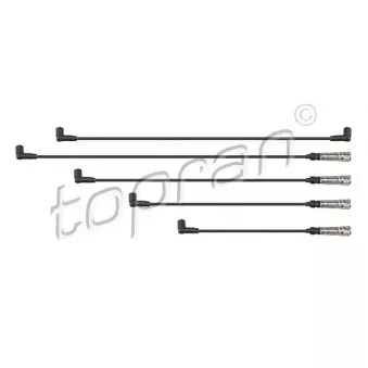 Kit de câbles d'allumage TOPRAN 108 958