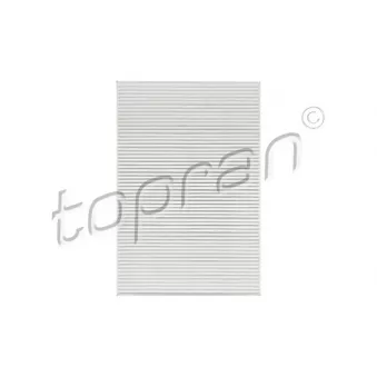 Filtre, air de l'habitacle TOPRAN 109 106