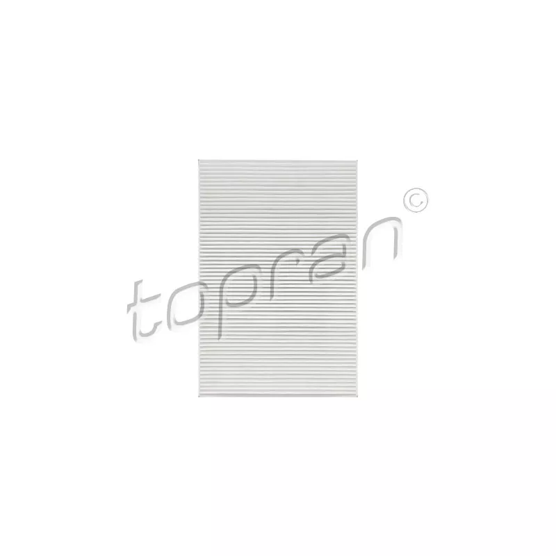 Filtre, air de l'habitacle TOPRAN 109 106
