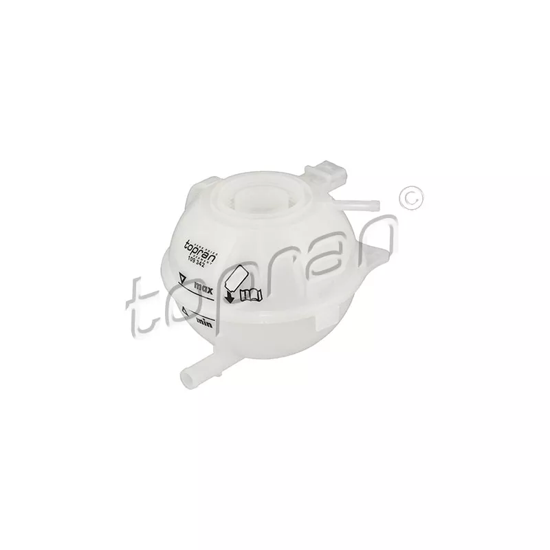 Vase d'expansion, liquide de refroidissement TOPRAN 109 342