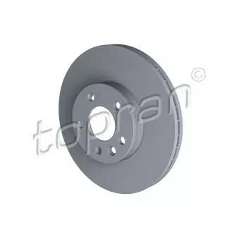 Jeu de 2 disques de frein avant TOPRAN 109 523