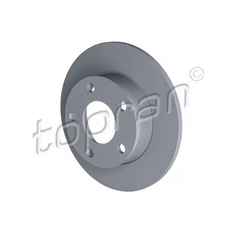 Jeu de 2 disques de frein arrière TOPRAN 109 525