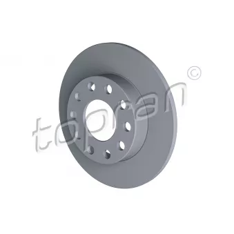 Jeu de 2 disques de frein arrière TOPRAN 109 526