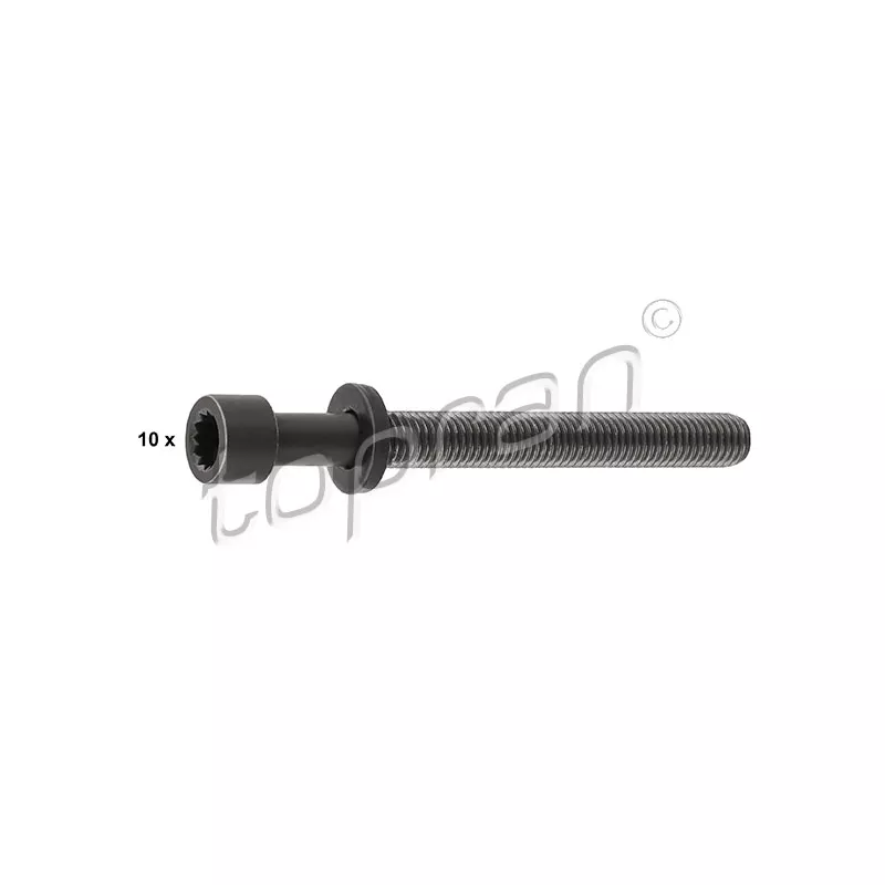 Jeu de boulons de culasse de cylindre TOPRAN 109 545