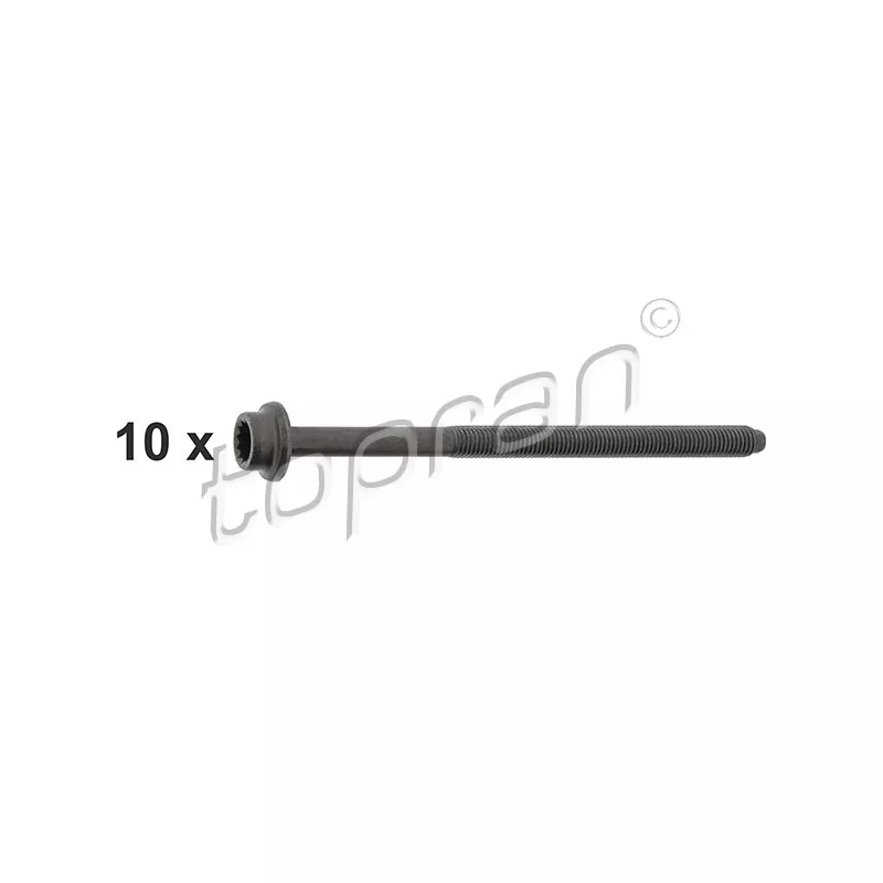Jeu de boulons de culasse de cylindre TOPRAN 109 548