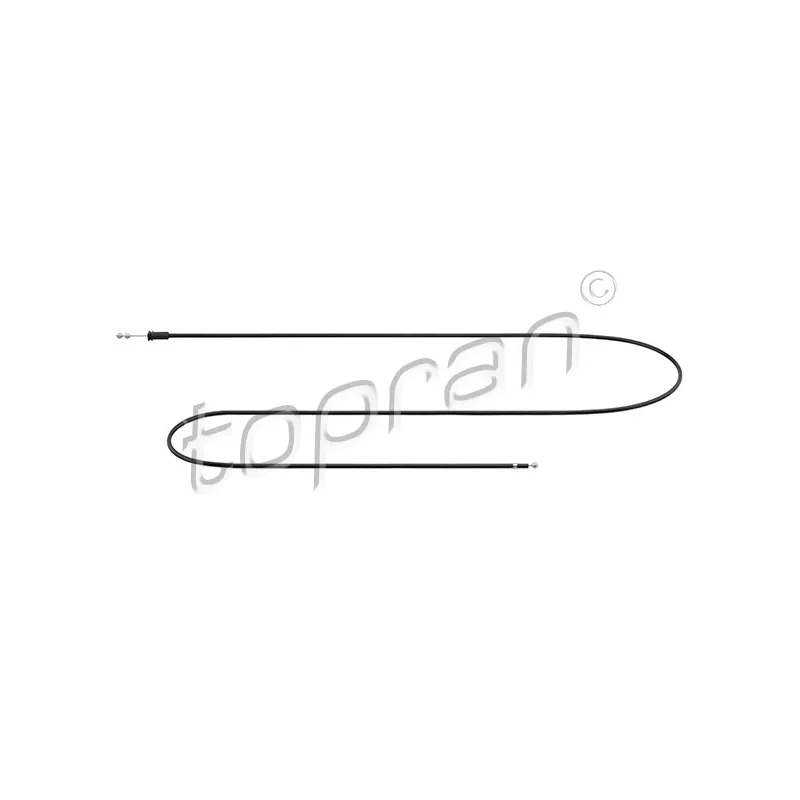 Tirette de capot moteur TOPRAN 109 860