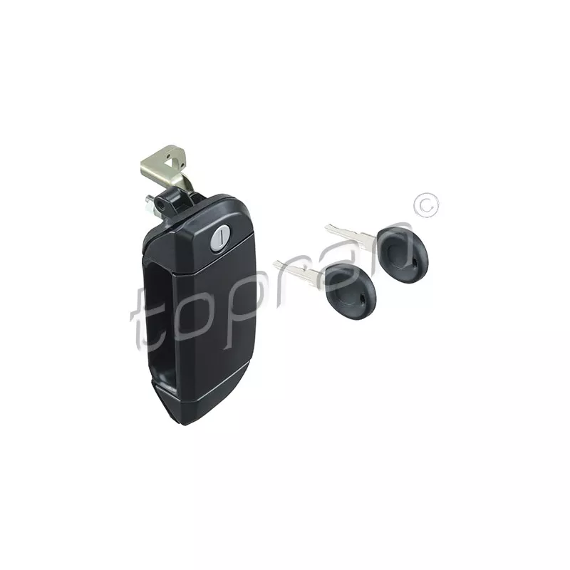 Poignée de porte avant droit TOPRAN 109 913