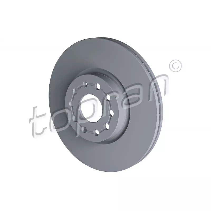 Jeu de 2 disques de frein avant TOPRAN 110 073