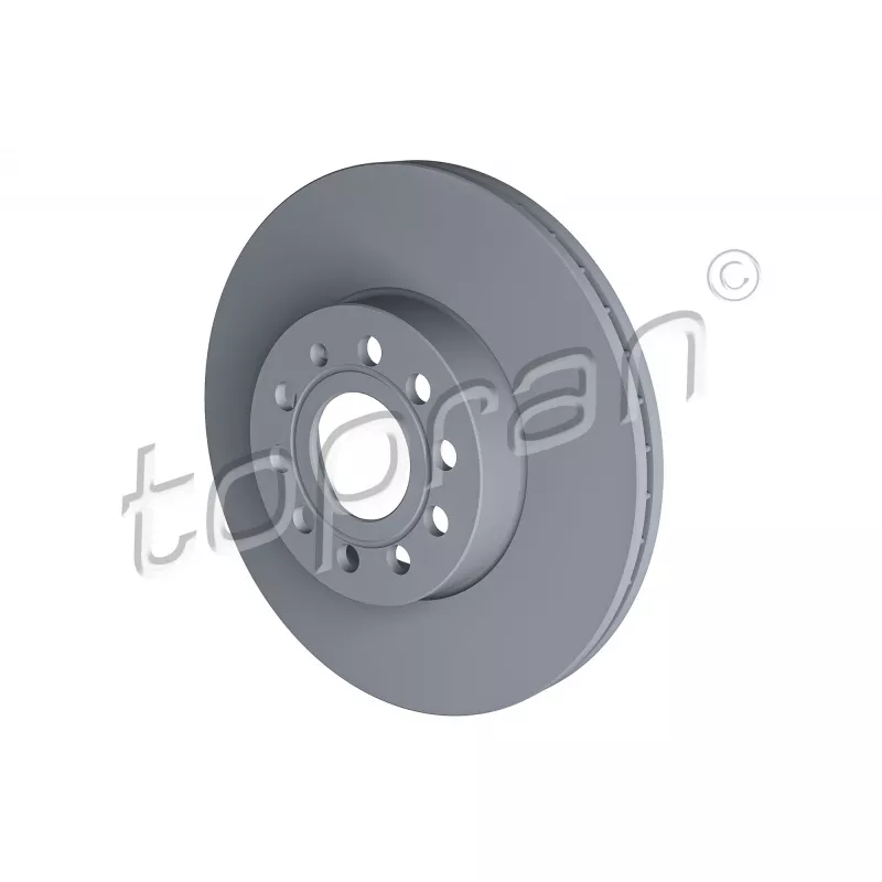 Jeu de 2 disques de frein avant TOPRAN 110 075