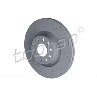 Jeu de 2 disques de frein avant TOPRAN 110 310