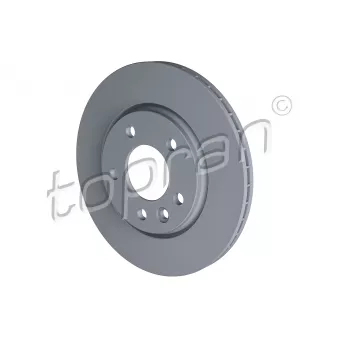Jeu de 2 disques de frein arrière TOPRAN 110 416