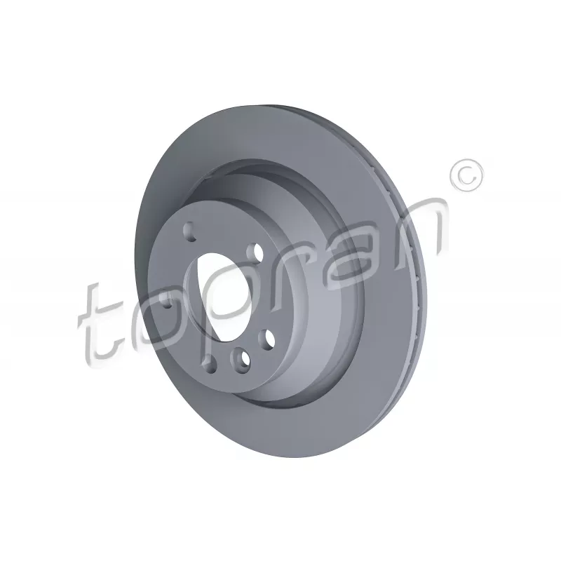 Jeu de 2 disques de frein arrière TOPRAN 110 430