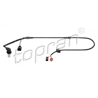 Capteur, vitesse de roue TOPRAN 110 482