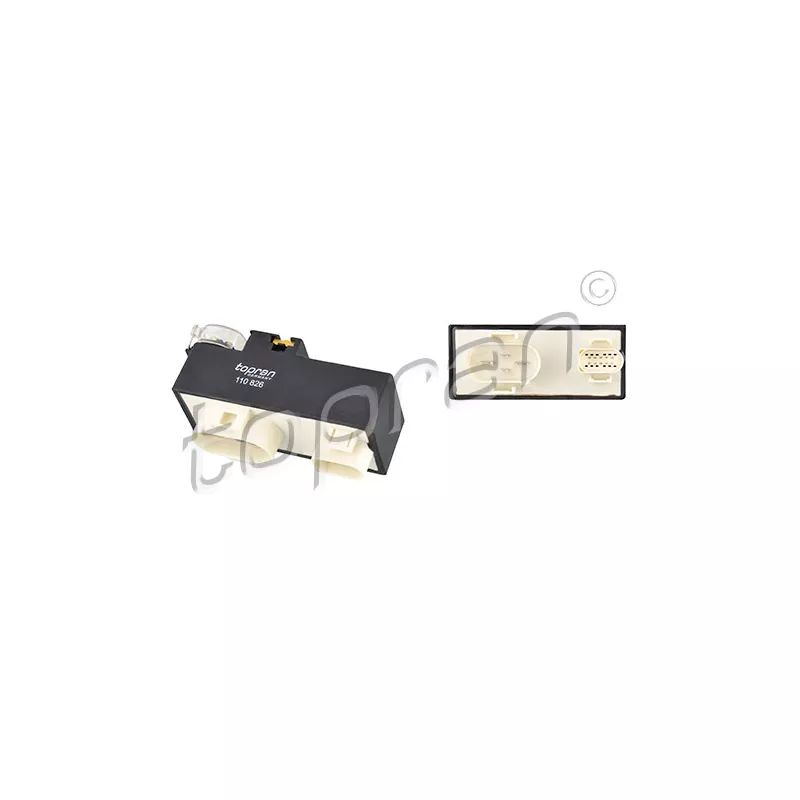 Commande, ventilateur électrique (refroidissement du moteur) TOPRAN 110 826