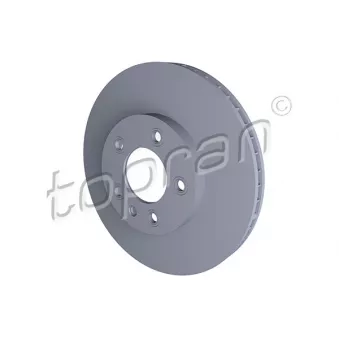 Disque de frein avant droit TOPRAN 111 287