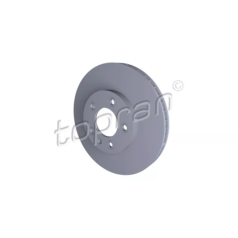 Disque de frein avant droit TOPRAN 111 287