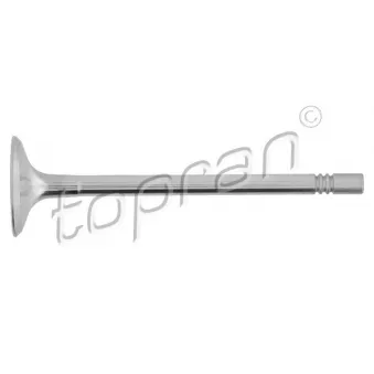 Soupape d'admission TOPRAN 111 597
