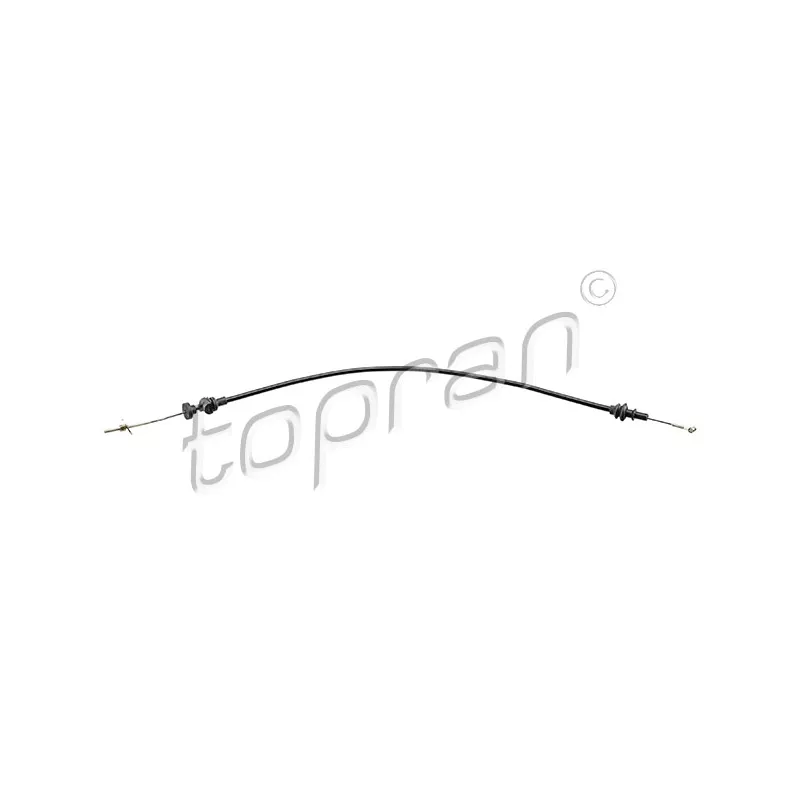Tirette à câble, commande d'embrayage TOPRAN 111 790