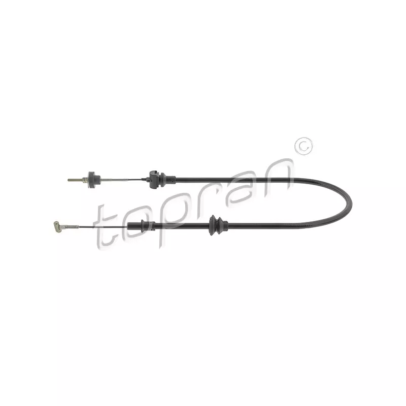 Tirette à câble, commande d'embrayage TOPRAN 112 156