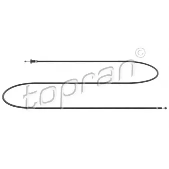 Tirette de capot moteur TOPRAN