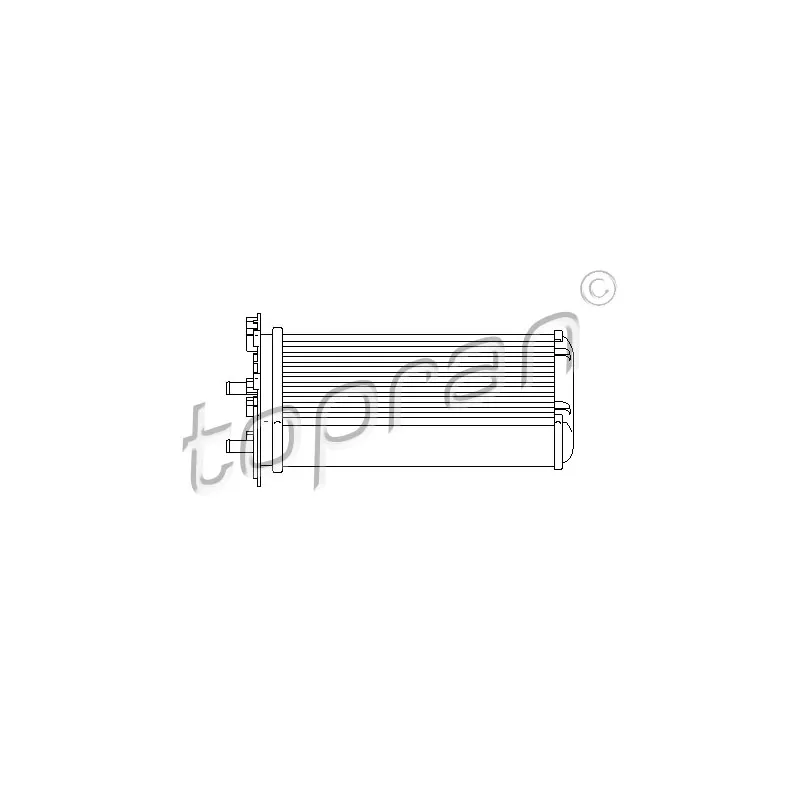 Système de chauffage TOPRAN 112 332
