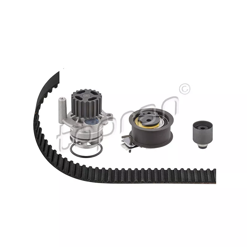 Pompe à eau + kit de courroie de distribution TOPRAN 112 861