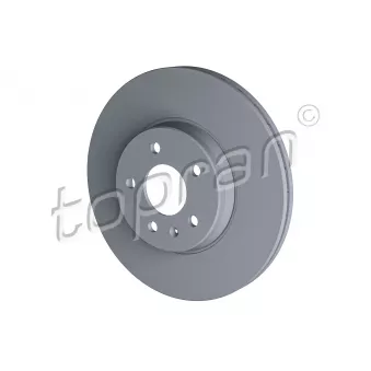 Jeu de 2 disques de frein avant TOPRAN 113 009