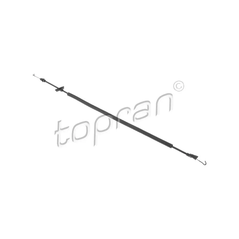 Tirette à câble, verouillage porte TOPRAN 113 425