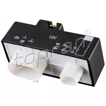 Commande, ventilateur électrique (refroidissement du moteur) TOPRAN