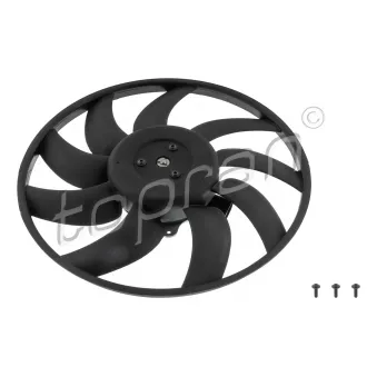 Ventilateur, refroidissement du moteur TOPRAN 113 816