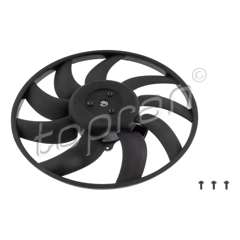 Ventilateur, refroidissement du moteur TOPRAN 113 816