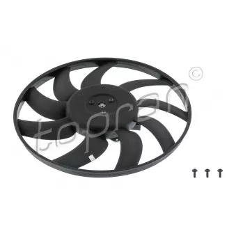 Ventilateur, refroidissement du moteur TOPRAN 113 817