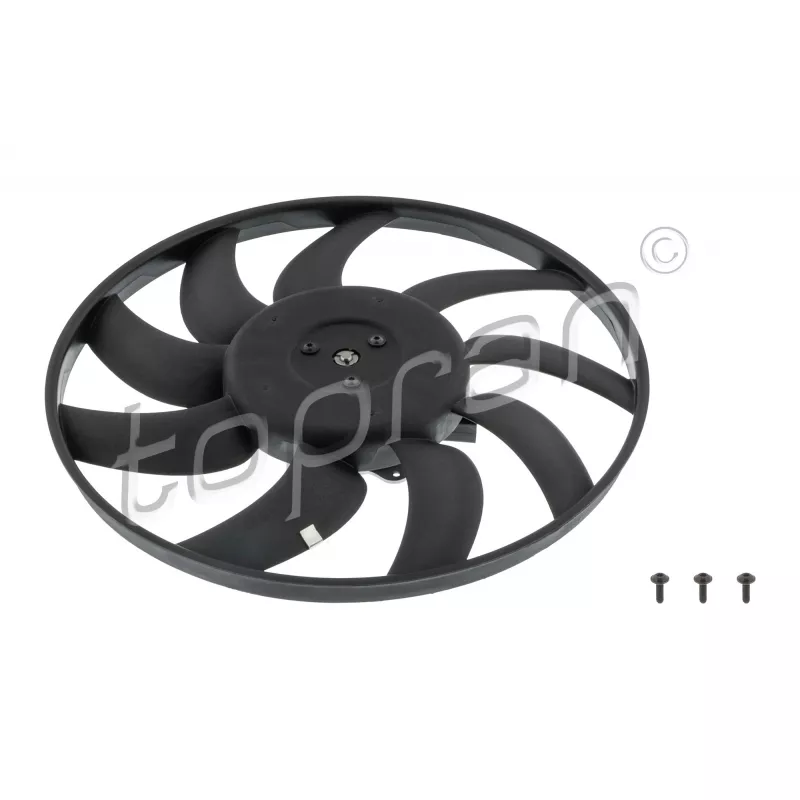 Ventilateur, refroidissement du moteur TOPRAN 113 817