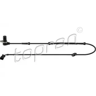 Capteur, vitesse de roue TOPRAN 114 256